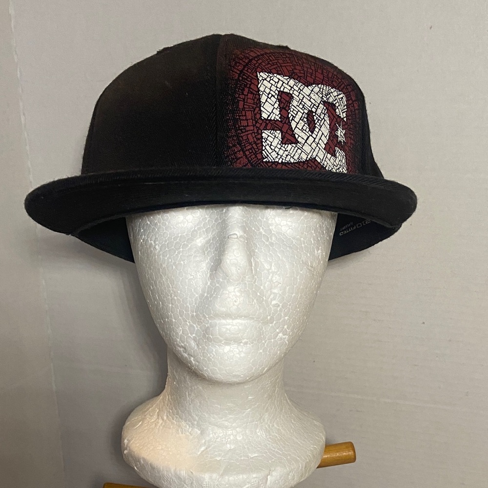 DC Black and Maroon Cap